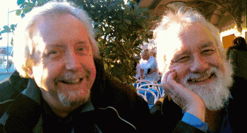 David and Martin in 2010